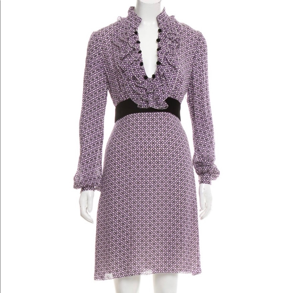 Tory Burch Printed Silk Dress